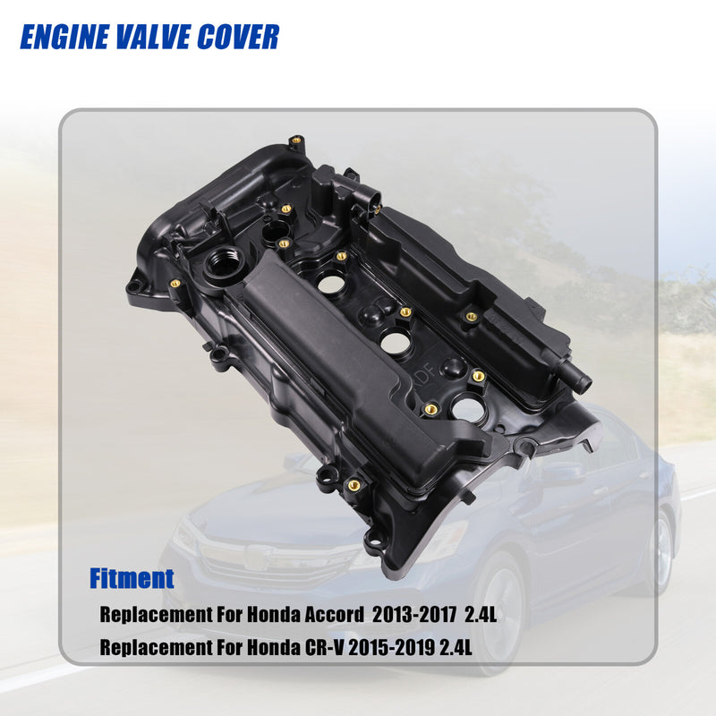 Engine Valve Cover for Honda Accord CR-V 2.4L L4 2013-2019 with Gasket