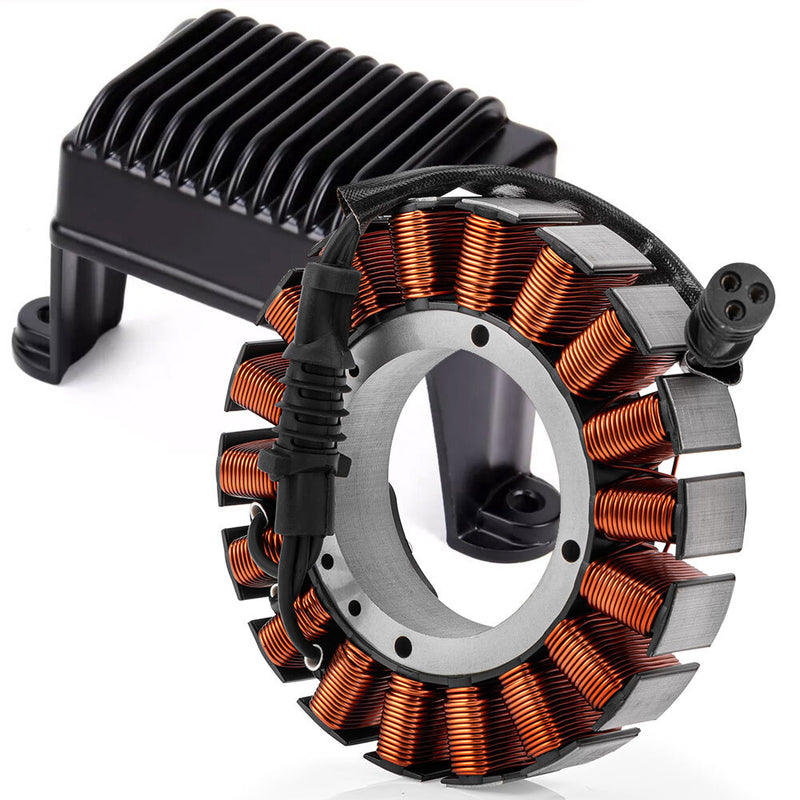 Stator & Regulator Rectifier for Harley Electra Glide FLHT Road King FLHR 06-08