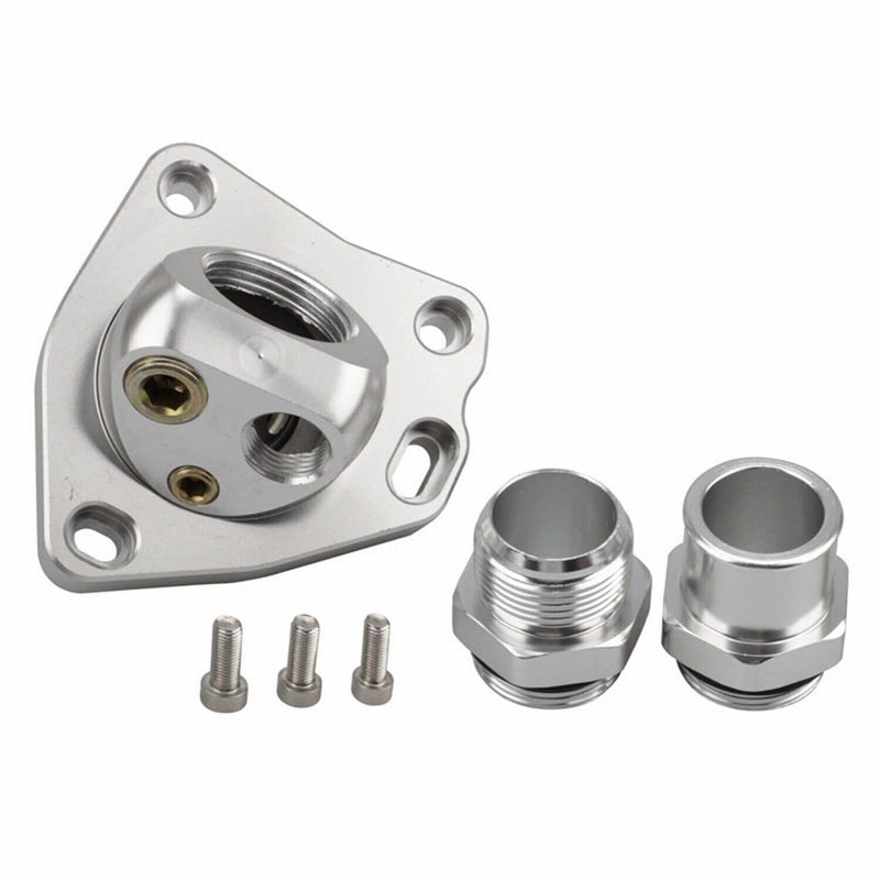 Aluminum Radiator Hose Swivel Neck Thermostat Housing for Honda K20 K24 K-Series
