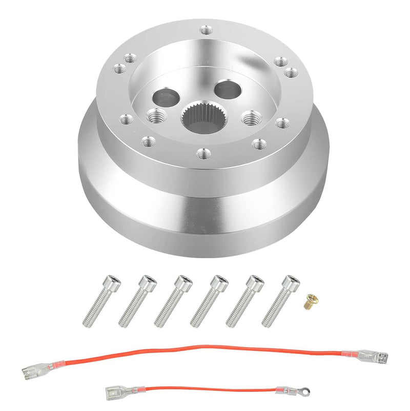5 & 6 Hole Steering Wheel Polished Short Hub Adapter Ididit for GM