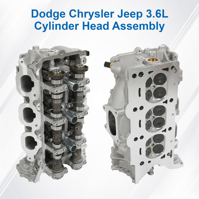 Cylinder Head Assembly Driver Left Side w/ Camshafts for Dodge Chrysler Jeep 3.6