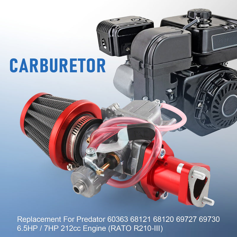 VM22 26mm Carburetor for Predator 212cc 196cc CT200U Mikuni Mini Bike Go Kart