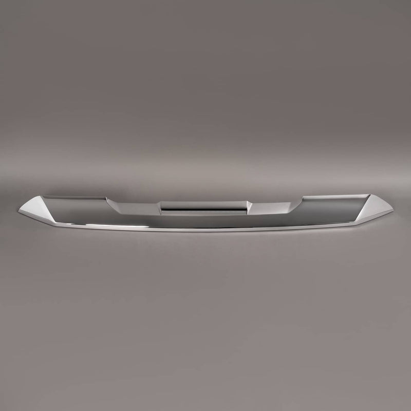 DURAFORCE Front Upper Top Grille Hood Molding Trim Chrome for GMC Sierra 1500 2022-2024