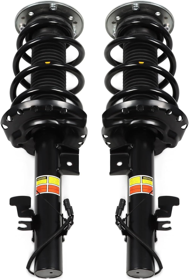 Front Shock Absorber Struts w/ Electric LR024437 for 2012-19 Range Rover Evoque