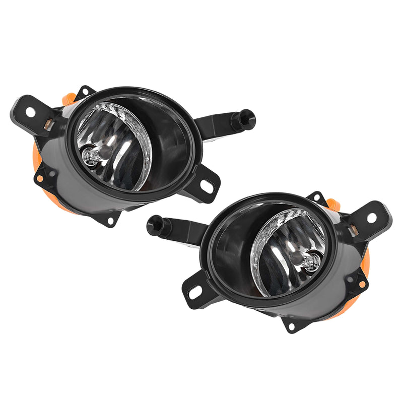 Clear Lens Bumper Fog Light Driving Lamp for Chevy Malibu 2013-2015 LH RH Pair