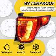 DURAFORCE LED Tail Light Brake Lamp Passenger Right Side for Ford Explorer 2016 2017-2019