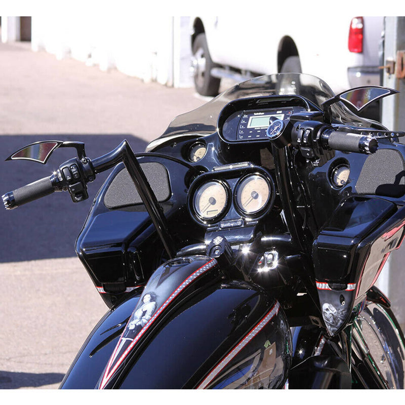 Motorcycle Rearview Side Mirrors for Harley Touring Electra Glide Ultra Classic