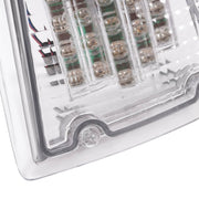 DURAFORCE Clear LED Turn Signal Lights for Kenworth KW K300 T300 T330 T600 86-08 Pair