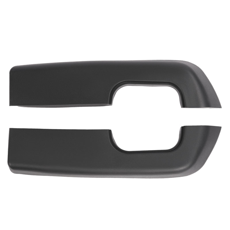 Door Arm Rest Panel Black for Ford F100 F150 F250 Bronco 1973-79 1978-79 Pair