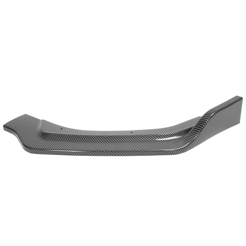 Carbon Fiber Color Front Bumper Lip Splitter for Infiniti 2018-24 Q50 Luxe Base