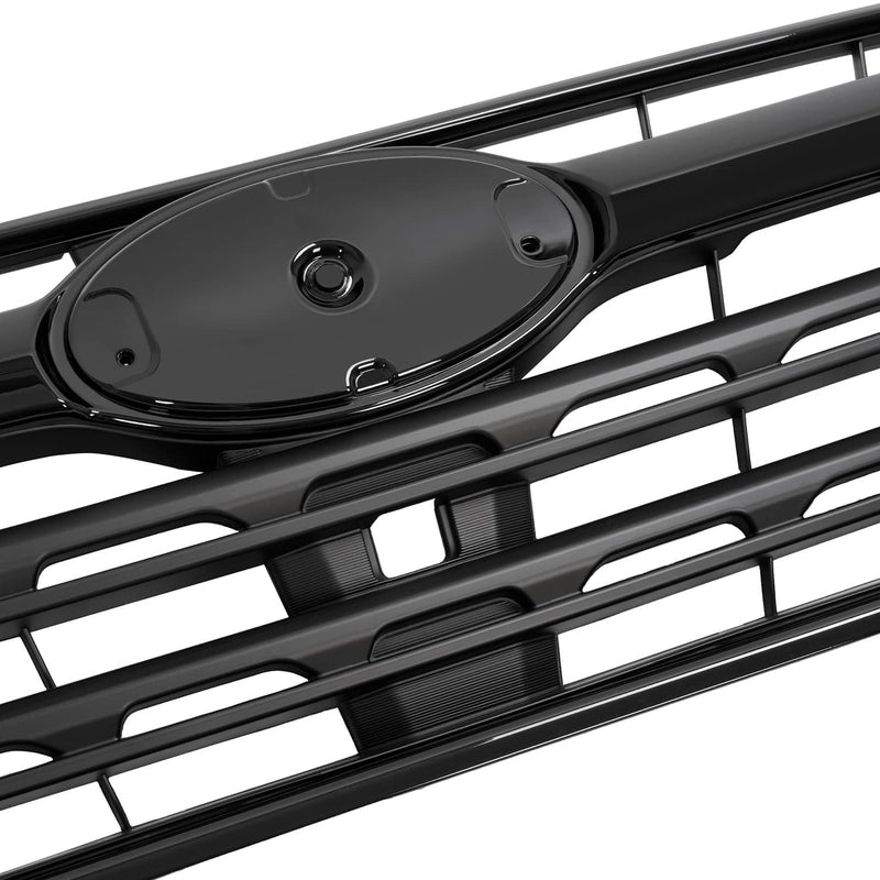 DURAFORCE #91121AN08A Front Bumper Grill Grille All Black for Subaru Outback 2020-2022