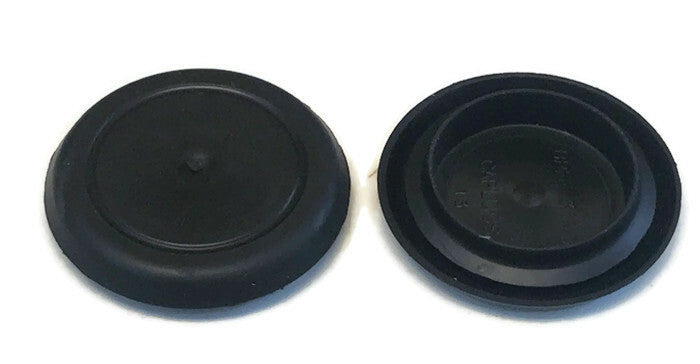 DURAFORCE Black Rubber 1 1/4 Inch Flush Mount Hole Plug for Auto Body Panel (100)