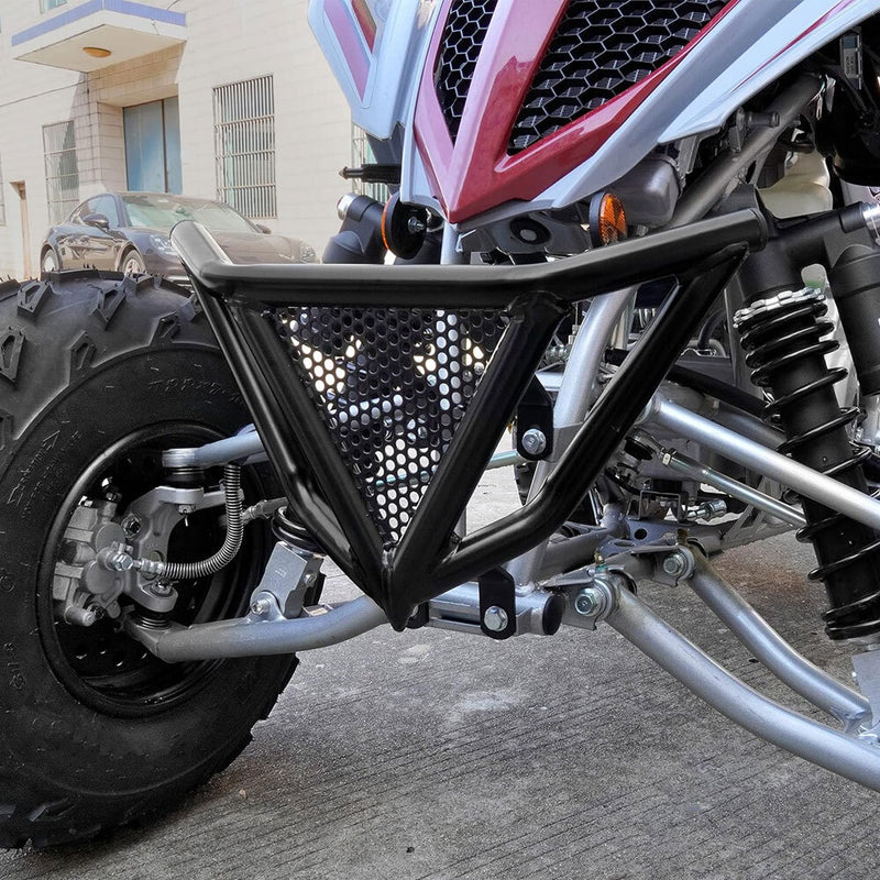 ATV Front Bumper Guard Carbon Steel Frame for Yamaha Raptor 700 700R