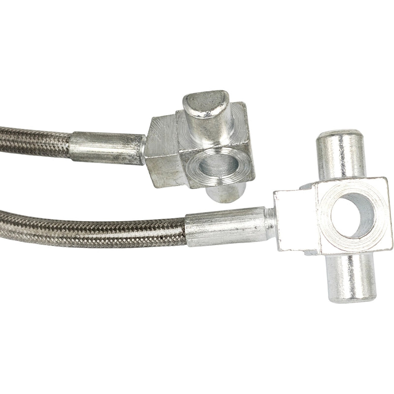 89340S Front Stainless Brake Lines for GMC C15 K15 1971-1987 2X