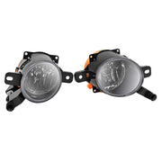 DURAFORCE Fog Lights Bumper Lamps with Black Bezel Molding for Chevy Malibu 2013-2016