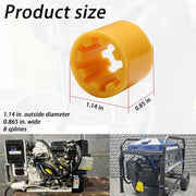 DURAFORCE 359978 Impeller Kit & Sleeve 359448 for Kohler Generator 4EF 5E 6EF 7.3E