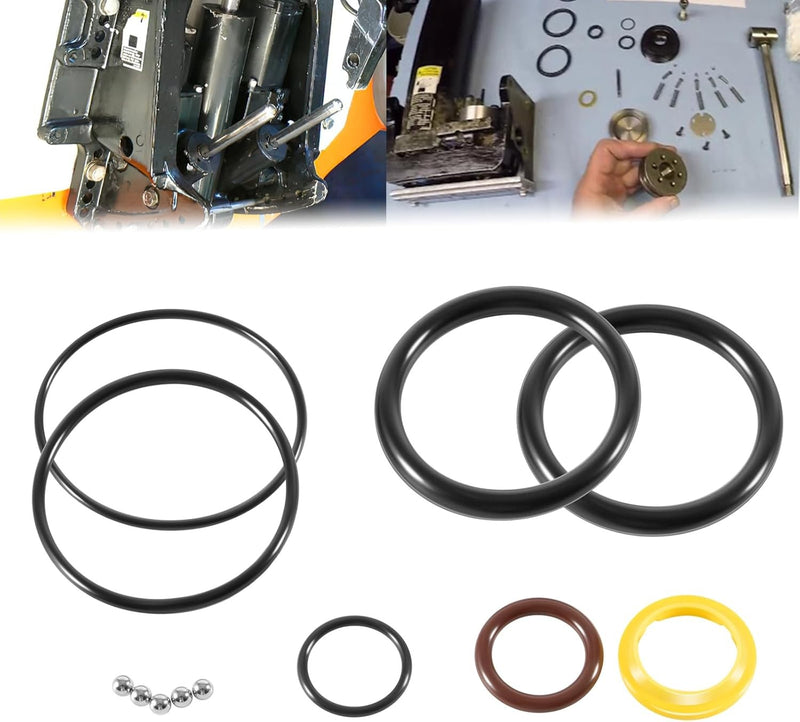 813432A3 Trim Tilt Cylinder Rebuild Seal Kit for Mercury Mariner Force 40-120HP