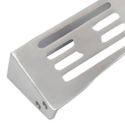 DURAFORCE Silver Front Fender Light Bracket Double JJ Blinker Bar for Peterbilt 389 388