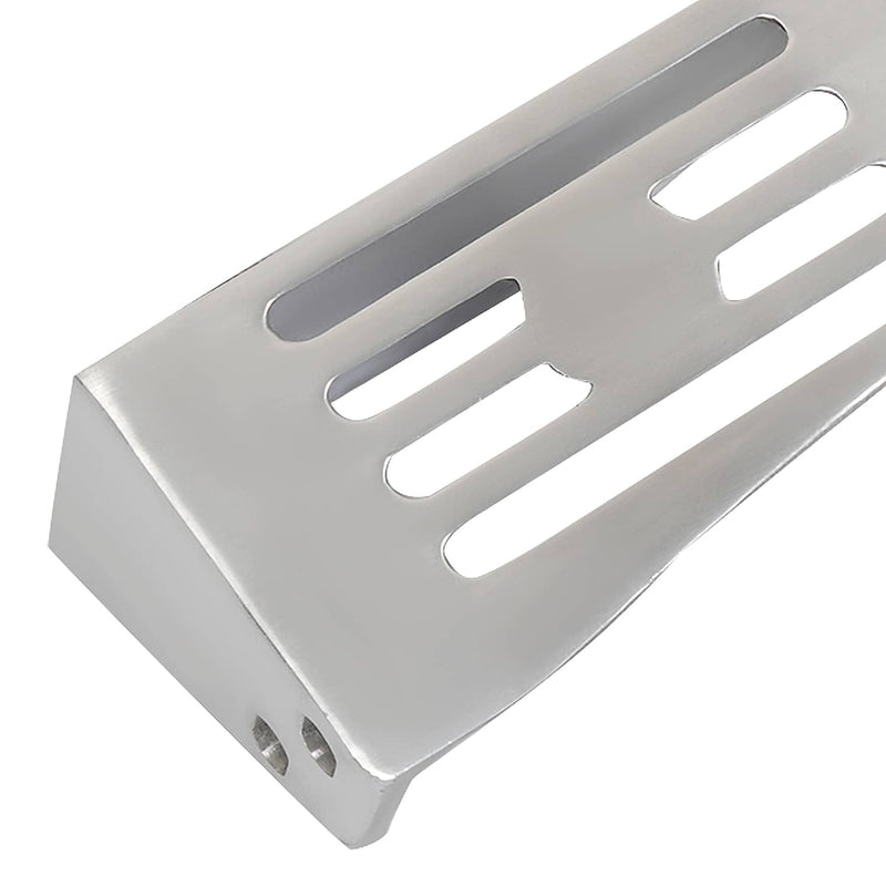 DURAFORCE Silver Front Fender Light Bracket Double JJ Blinker Bar for Peterbilt 389 388
