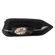 DURAFORCE Fog Lights for Honda Civic Coupe 2DR 2014-2015 Bumper Lamps Wiring Bulbs