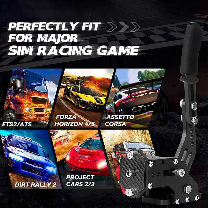 64 Bit USB PC Handbrake SIM for Racing Games G25 G27 G29 T500 T300 G923 G920