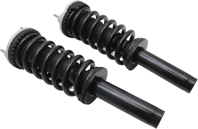 2x Front Shock Absorber Struts Assys Kit for Maserati Ghibli M157 AWD 670008897