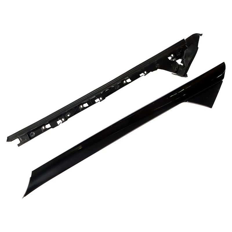 DURAFORCE Right Side Windshield A-Pillar Molding INNER OUTER Trim For 11-19 Ford Explorer