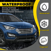 DURAFORCE Front Driving Fog Light Lamp Assembly for Hyundai Santa Fe Sport 2013-2016 Pair