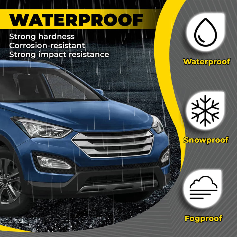 DURAFORCE Front Driving Fog Light Lamp Assembly for Hyundai Santa Fe Sport 2013-2016 Pair