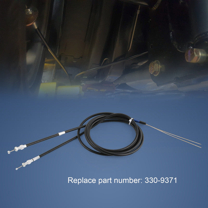 Universal Emergency Parking Brake Cable Complete Kit Replace 330-9371