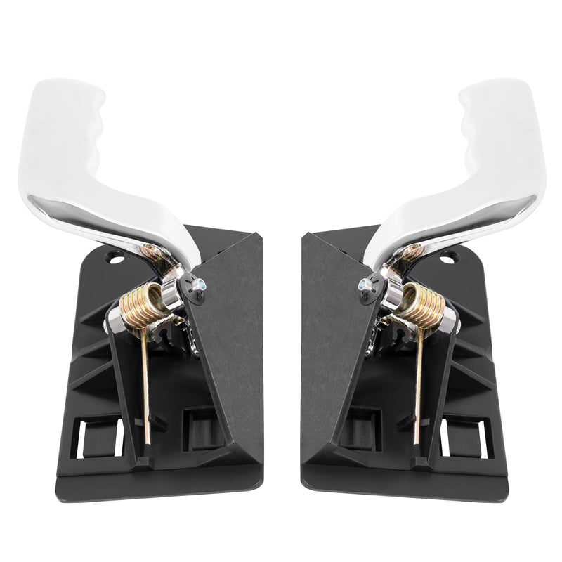 Interior Door Handles Chrome for GMC Sierra 1500 2002-06 Driver Passenger Side