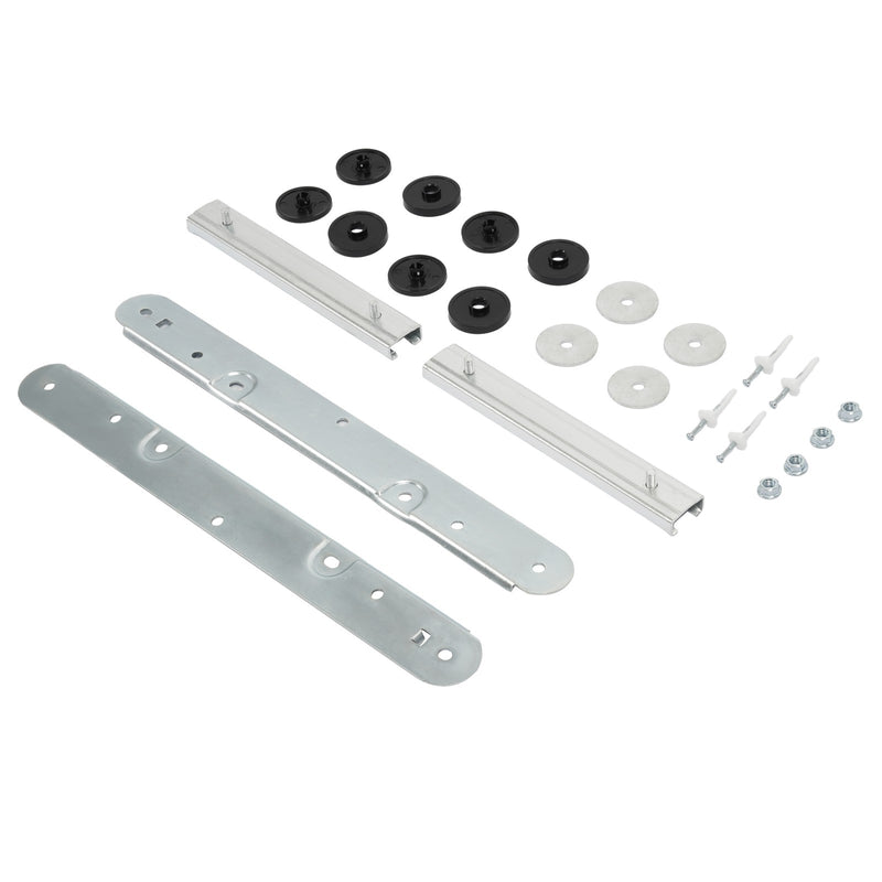 Tailgate Window Lift Channel Kit With Bushings Steel for Ford Bronco 1978-1996