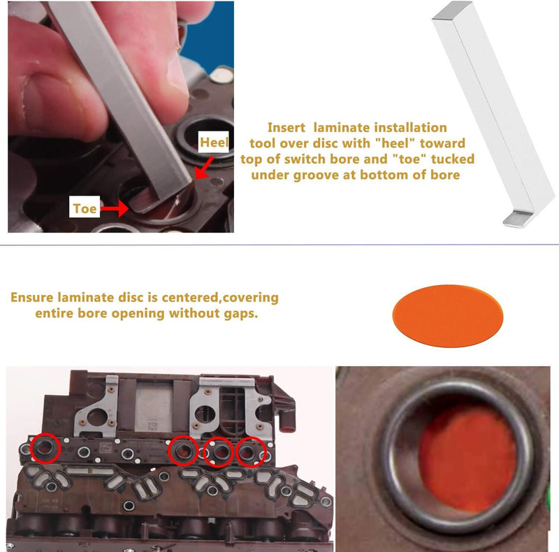 124740-TL30 Pressure Switch Installation Tool Kit for GM 6L45/50/80/90 6T70/75