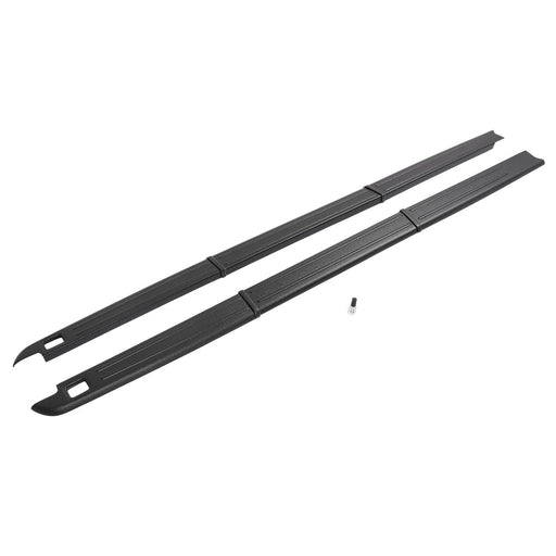 DURAFORCE Truck Bed Rail Cap Side Cover for Dodge Ram 1500 2500 3500 2009-26 Black W/Hole