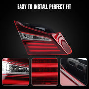 DURAFORCE For 2016-2017 Honda Accord Sedan Rear Inner Tail Light Left Side 34155T2AA21