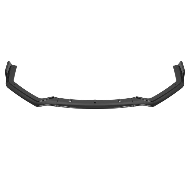 Gloss Black PP Front Bumper Lip Chin Splitter for Infiniti Q50 Sport 18-24 3PC
