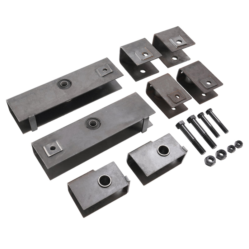 Trailer Hanger Kit Slipper Spring 10000 lbs Tandem Axle for Trailer