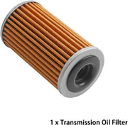 DURAFORCE 33010JF015 Transmission Oil Filter w/ Pan Gasket for Nissan Sentra Versa 2012-19