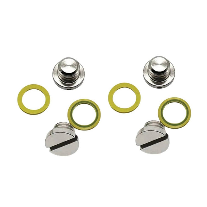 DURAFORCE 10-79953Q04 79953Q2 18-2244 Gearcase Drain Screw for Mercury for Quicksilver 4Pc