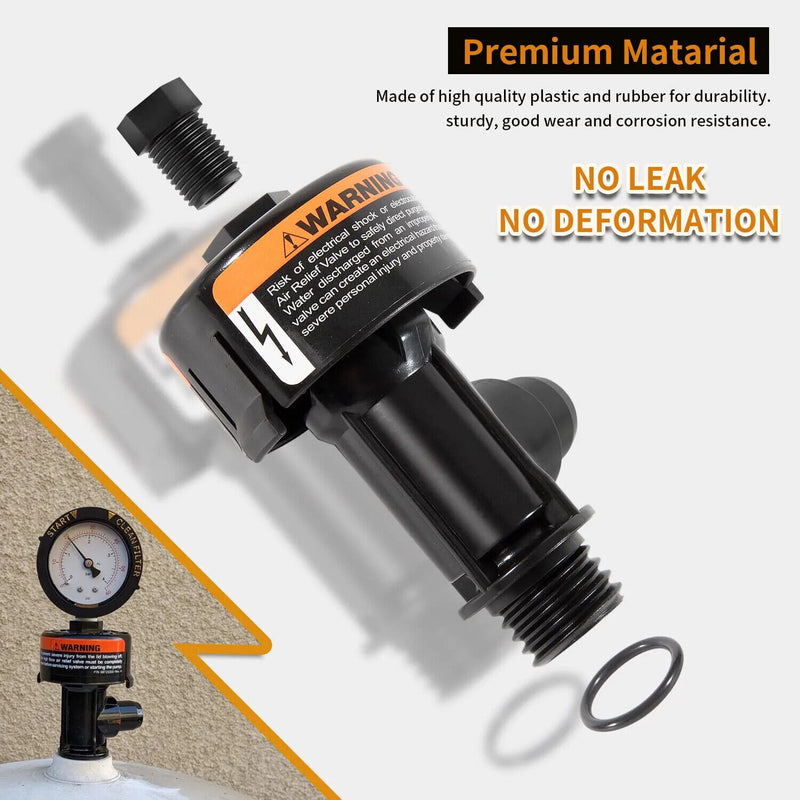 98209800 98209803 High Flow Manual Air Relief Valve Replacement for Pentair