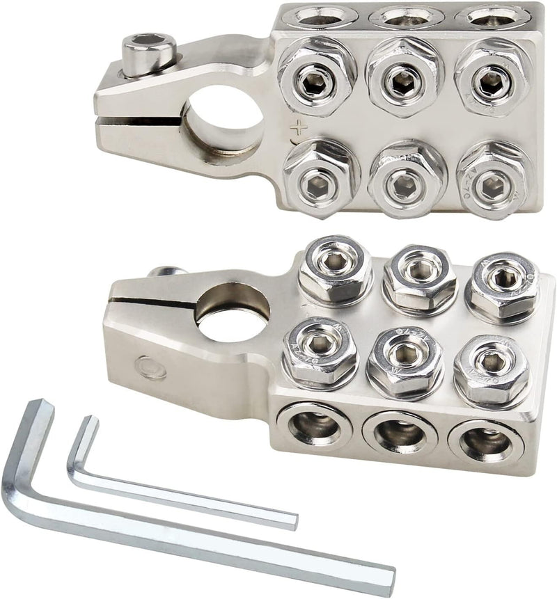 Battery Terminal Connectors 12 Way Battery Terminal Clamps for Car Truck