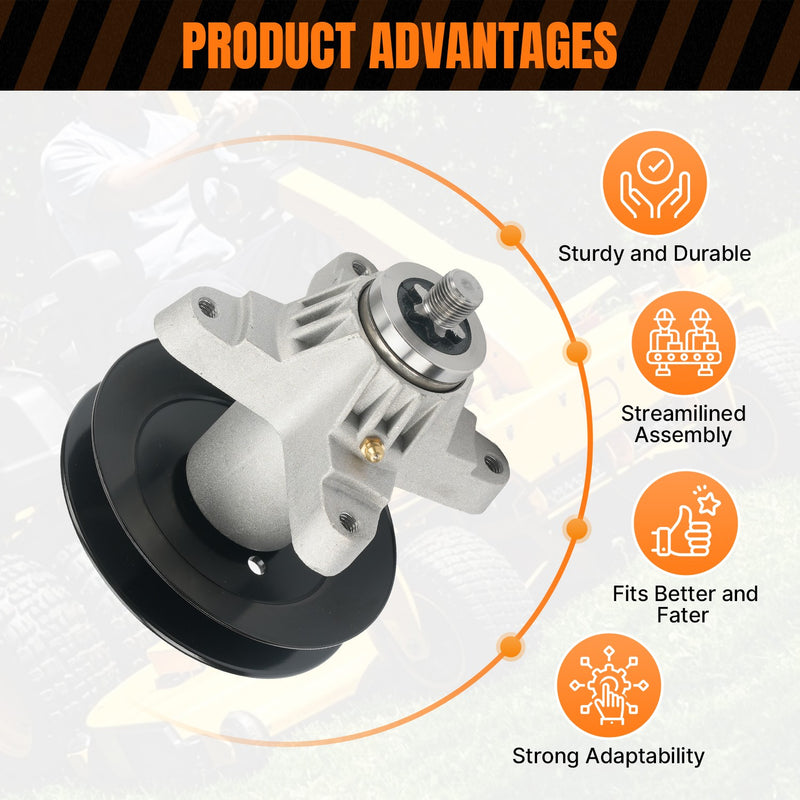 285-867 Spindle & Blade w/ Pulley & Belt for Cub Cadet LGT1050 LTX1050 50