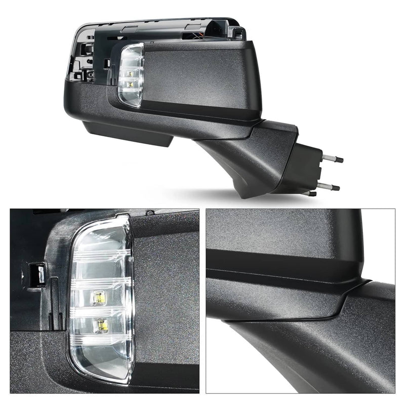 Passenger Side Mirror with Camera BSD Heated 16Pin for Chevy Silverado 1500