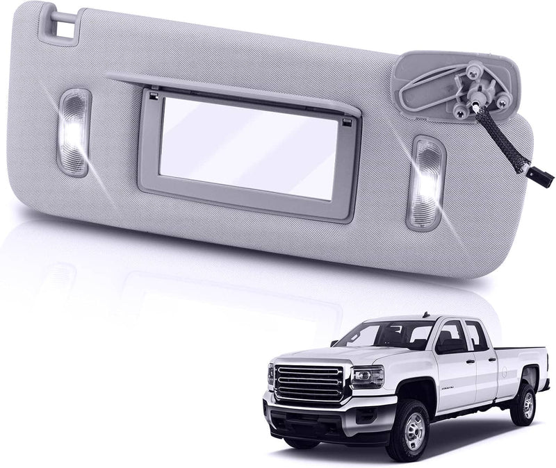 23459643 Right Side Sunvisor for Chevrolet Silverado 1500 2500 3500 15-19