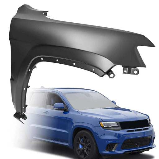 DURAFORCE Fender for Jeep Grand Cherokee 11-22 Front Passenger Side Electrophoresis Steel