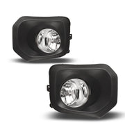 DURAFORCE For 2016-2023 Toyota Tacoma SR Front Grille Valance Fog Light Bezels Bracket Set