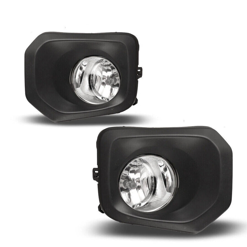 DURAFORCE For 2016-2023 Toyota Tacoma SR Front Grille Valance Fog Light Bezels Bracket Set