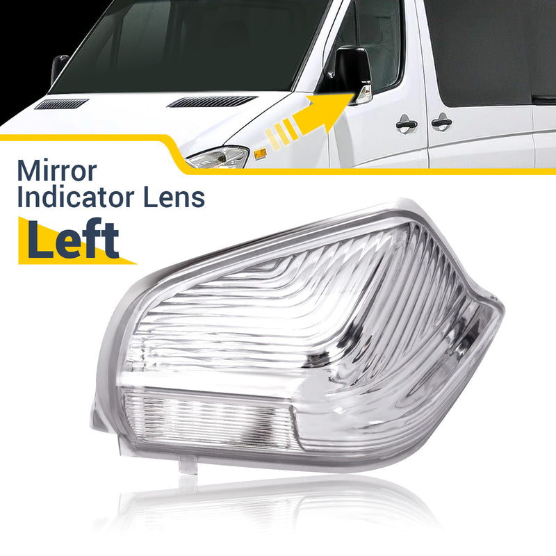 Mirror Turn Signal Light Left Side for Volkswagen Crafter Sprinter 2006-2021
