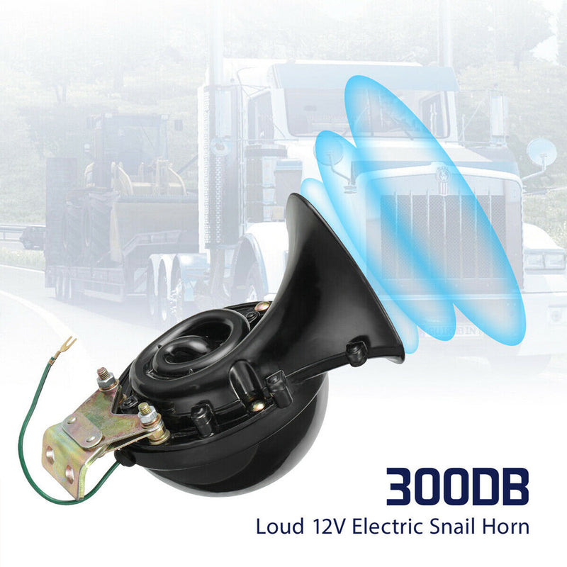 2pcs Super Loud Electric Car Snail Air Horn for Truck Boat Motorcycle Van