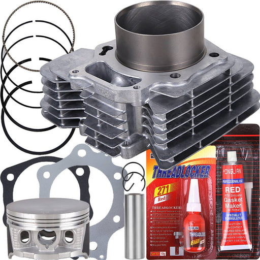 DURAFORCE 12100-HN0-A00 Cylinder Piston Gasket Top End Kit for Honda Foreman 450 TRX450 FE